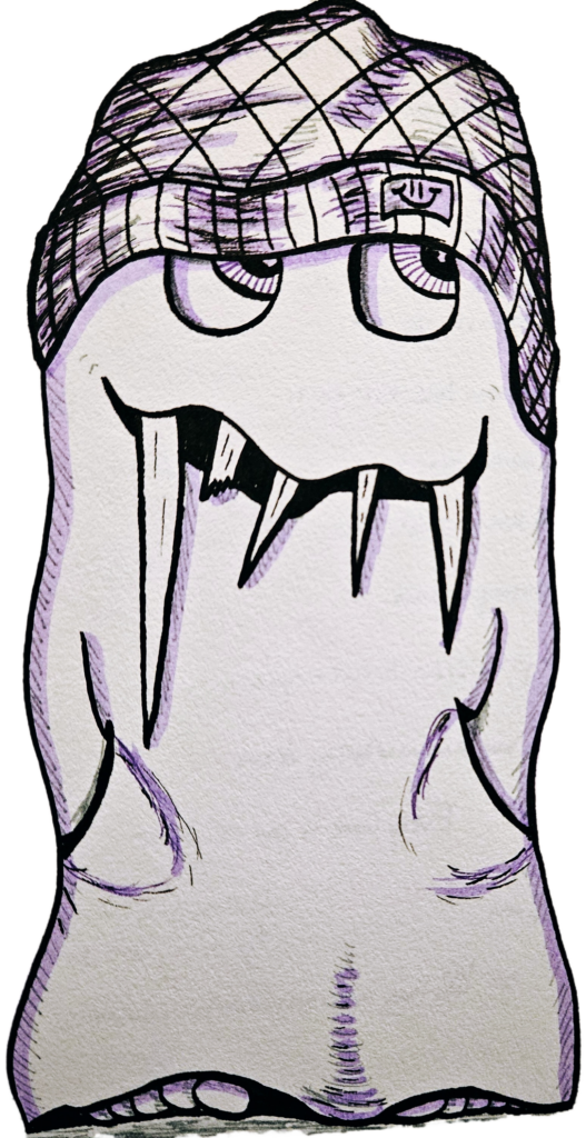 Joy Monster by ZB Burns